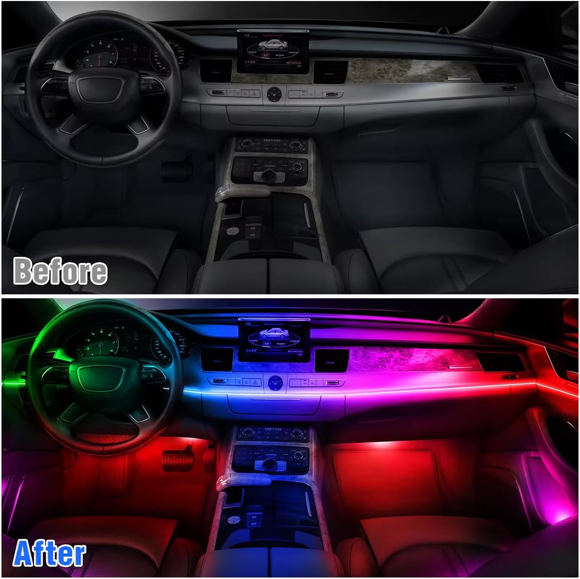 [GOLD] NeoFlow Dynamic RGB Interior Light Kit
