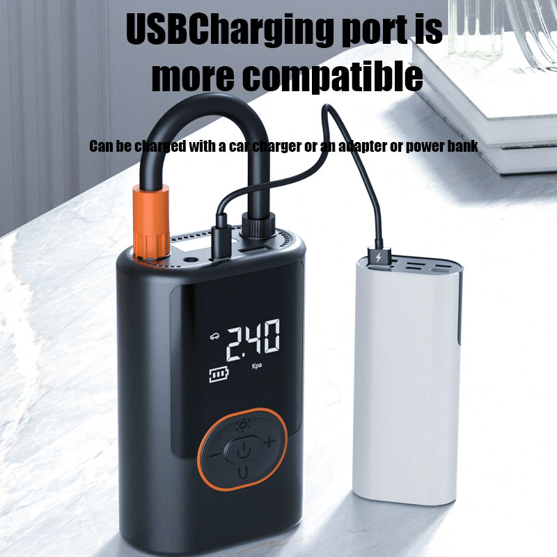 [GOLD] AirCore S1 – Smart Portable Tire Inflator | Wireless + Wired + Power Bank