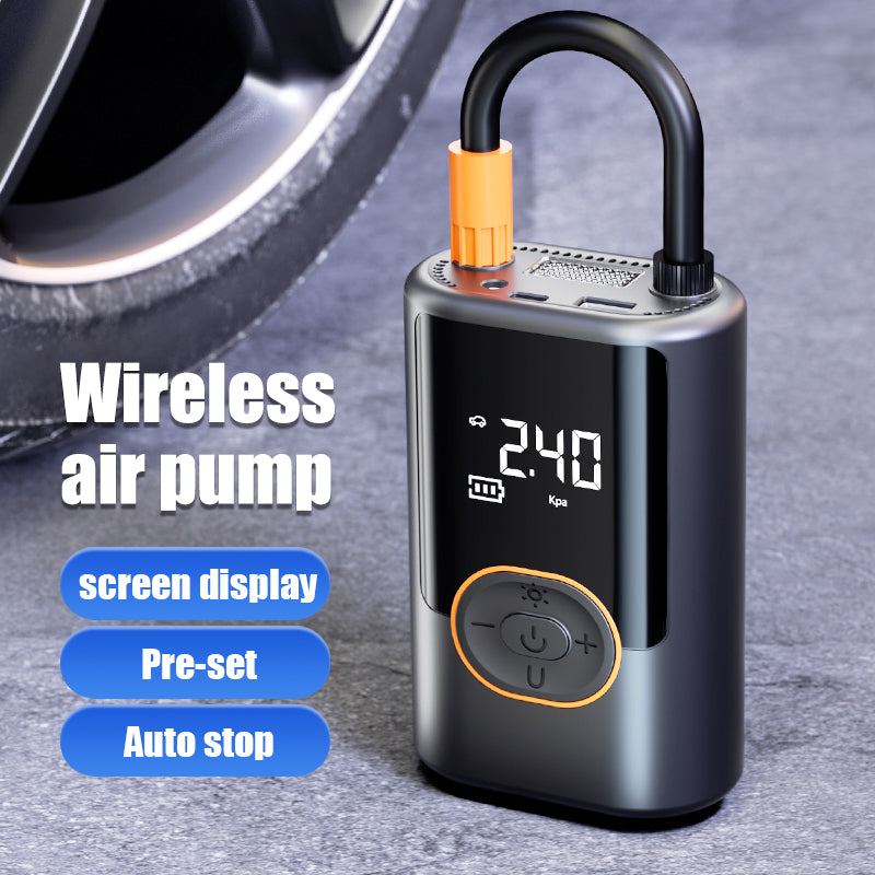 [GOLD] AirCore S1 – Smart Portable Tire Inflator | Wireless + Wired + Power Bank
