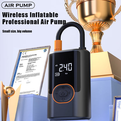 [GOLD] AirCore S1 – Smart Portable Tire Inflator | Wireless + Wired + Power Bank