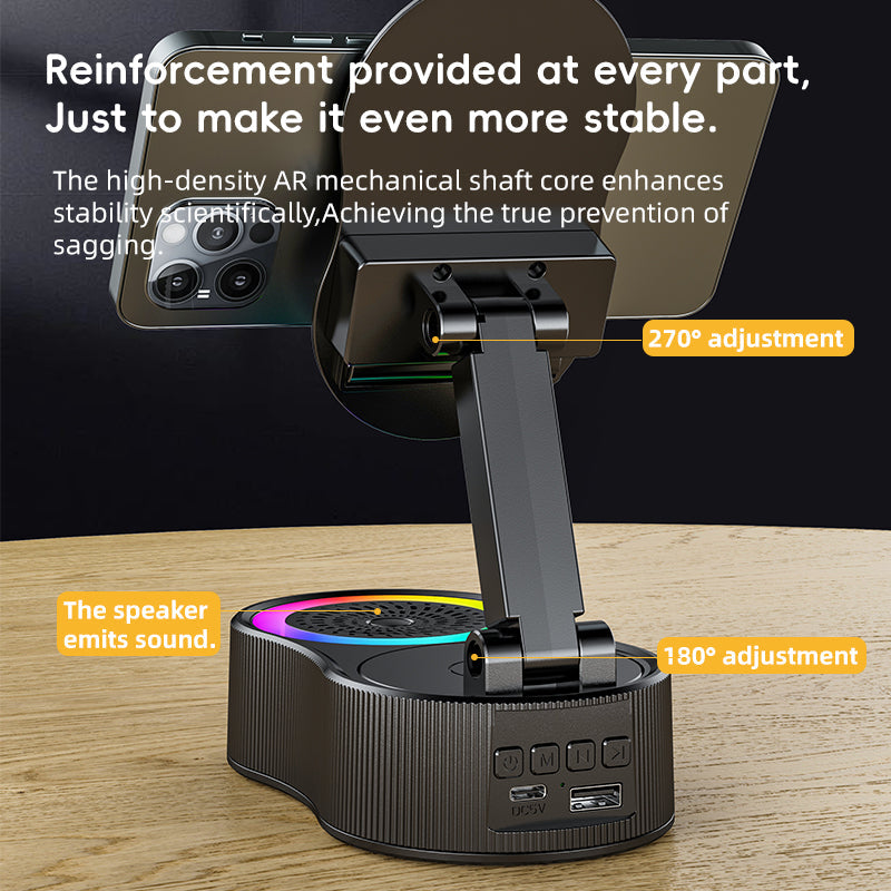 [GOLD] SonicDrop Dock – No-Pair Magic Speaker & Charging Stand