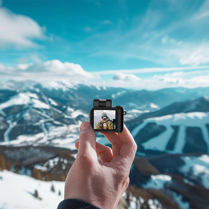 [GOLD] Gen.2 Mini Retro Keychain Camera – Pocket-Sized Fun with Vintage Flair