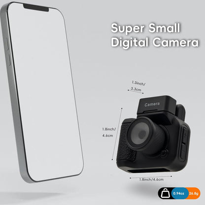 [GOLD] Gen.2 Mini Retro Keychain Camera – Pocket-Sized Fun with Vintage Flair