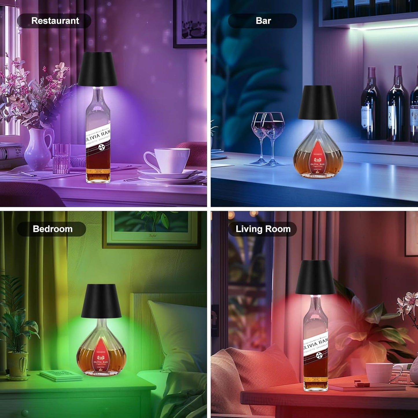 [GOLD] Gen.2 BottleGlow™ RGB Touch Lamp