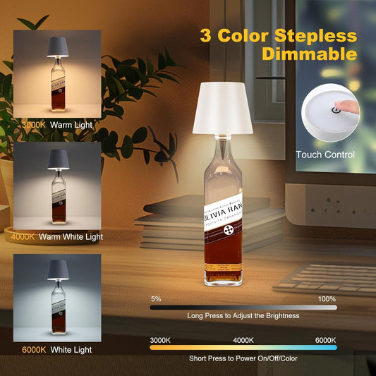 BottleGlow™ Luxe Ambient Touch Lamp