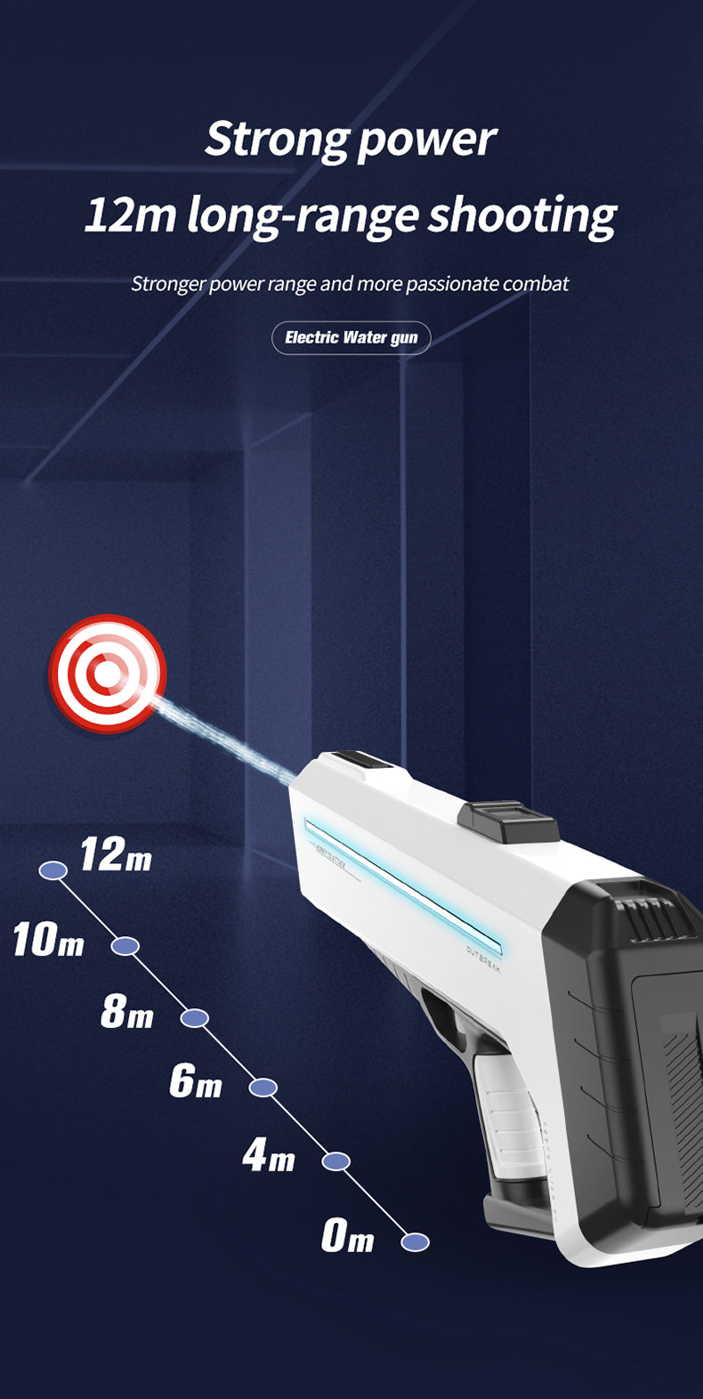[GOLD] RapidJet Pro - Electric Pulse Water Gun