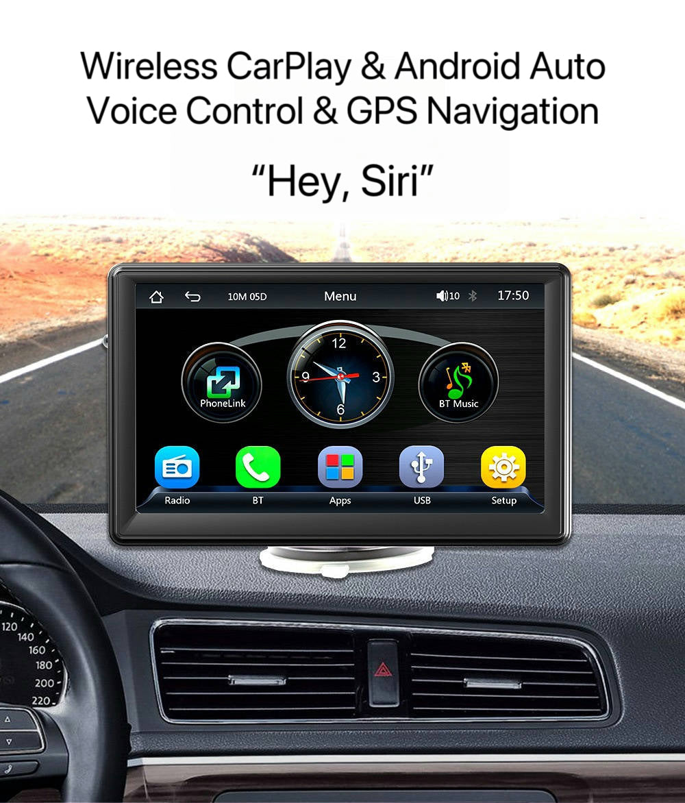 [GOLD] DriveSync 7 – Wireless CarPlay & Android Auto Screen