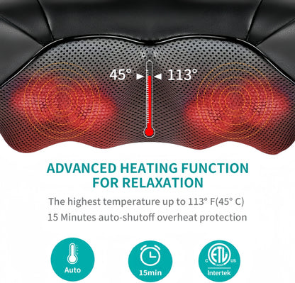 [GOLD] Heated Neck, Shoulder, and Back Massager