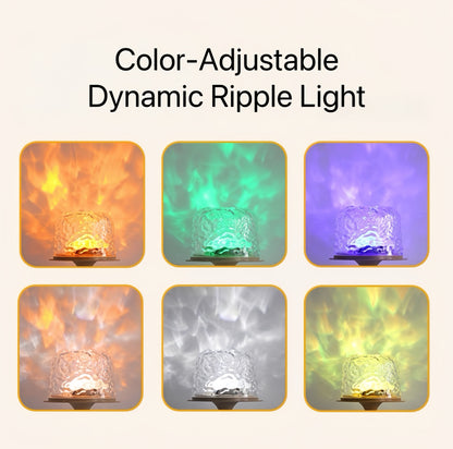 [GOLD] RippleGlow Dual-Mode Ambient Lamp