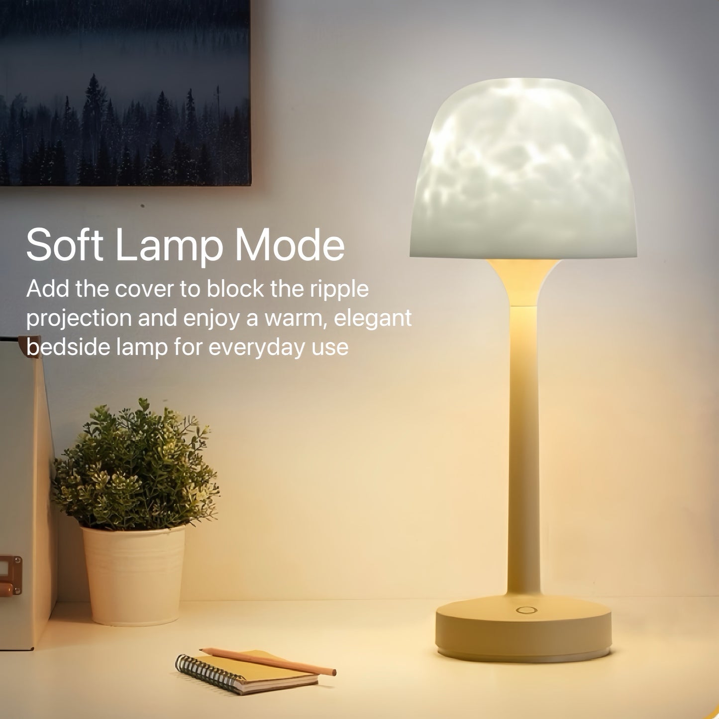 [GOLD] RippleGlow Dual-Mode Ambient Lamp