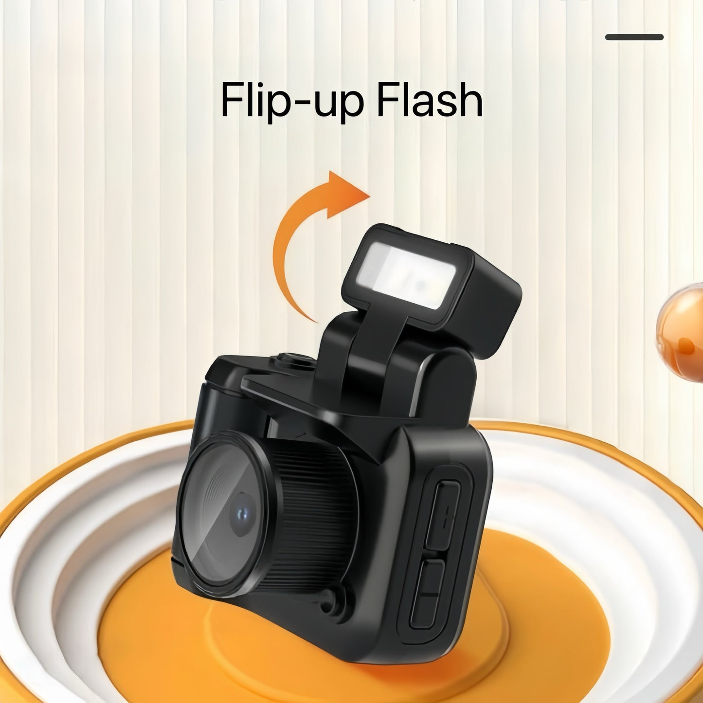 [GOLD] Gen.2 Mini Retro Keychain Camera – Pocket-Sized Fun with Vintage Flair