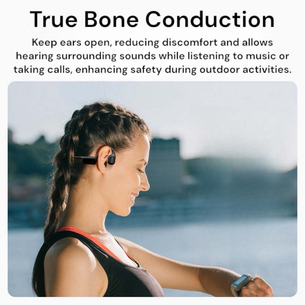 [GOLD] AquaVibe Swim-Proof Bone Conduction Headphones