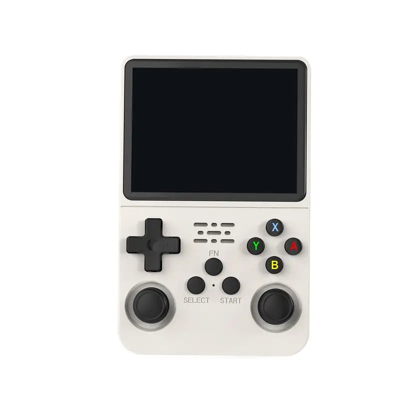 Retro Arcade Open Source Handheld Game Console: 3D Joystick 3.5-inch IPS Screen ArkOS System Built-in 64GB