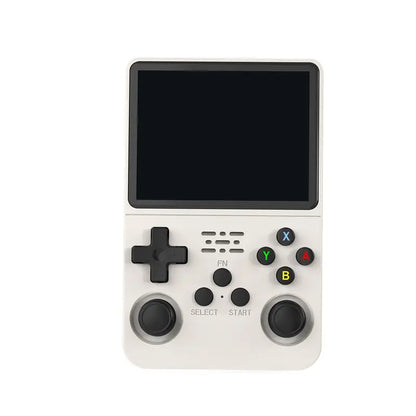 Retro Arcade Open Source Handheld Game Console: 3D Joystick 3.5-inch IPS Screen ArkOS System Built-in 64GB